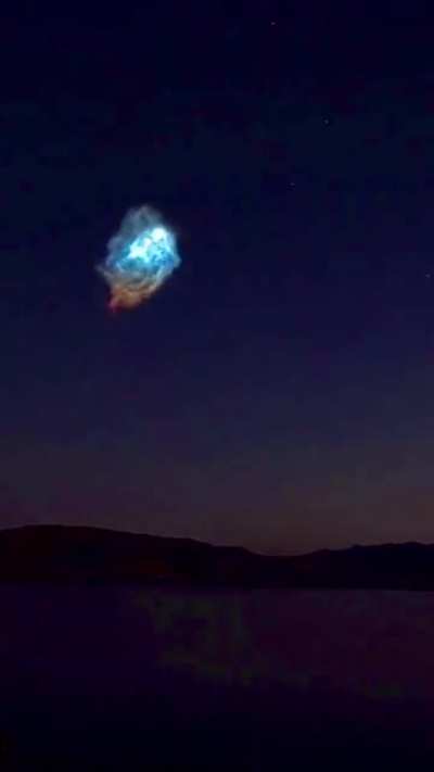 Falcon 9 Twilight Phenomenon ✨🚀✨