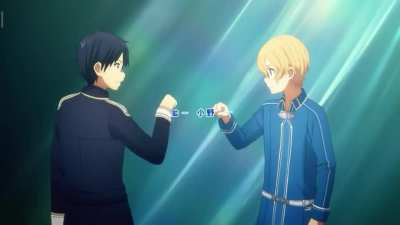 I Challenge The Greatest Sao Animators To Make a Kirito &amp;amp; Ghost Eugeo Underworld Handshake