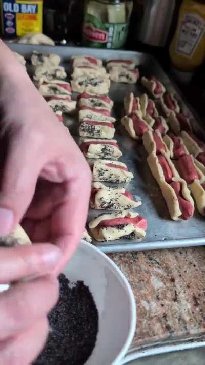 Mini chicago dog