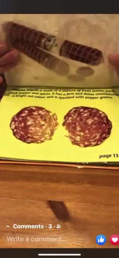 Friend of mine went to a restaurant and their starter came in a book