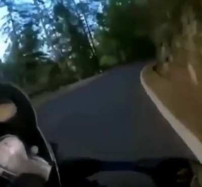 Take it easy on those sharp turns