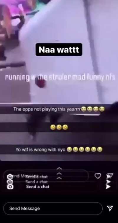 Throwing your Opps Baby in the trash can is crazy 🤦🏿&zwj;♂️. The dad is even worse for allowing that.