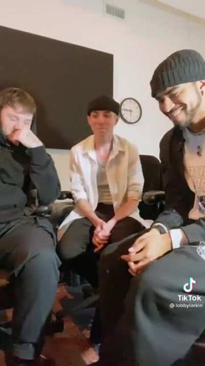 Making weird noises