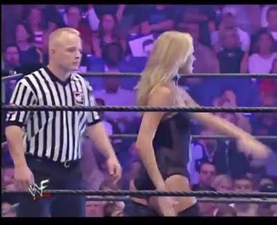 Stacy Looking Hot While Making Torrie Her Bitch