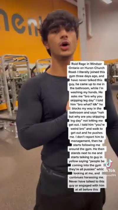 Weirdo &ldquo;Bodybuilder&rdquo; Harassing Me in Windsor, ON