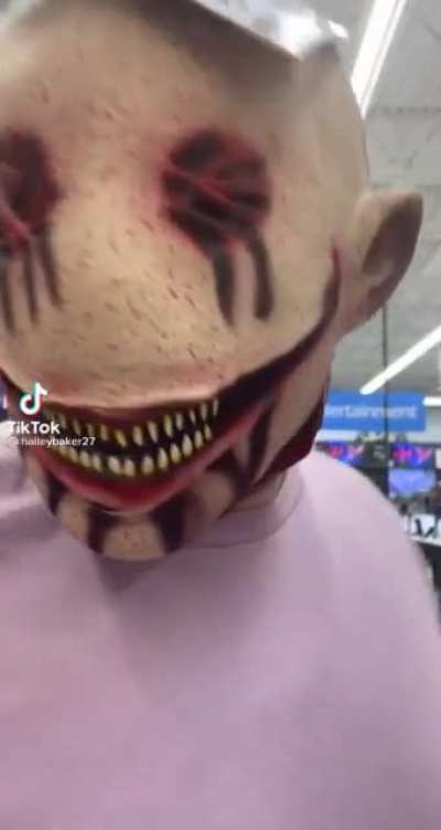 I think he scared the child out of her