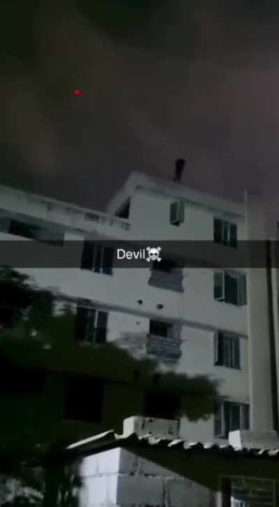 Apparently, something/someone is lurking near a college in Bangalore from the past few weeks.