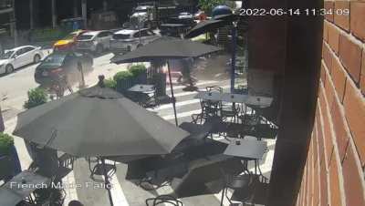 Video of someone falling from the bisha hotel&hellip; looks like suicide (RIP)