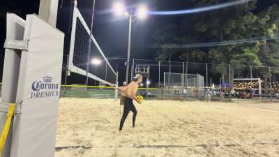 Swing Help - beach volleyball