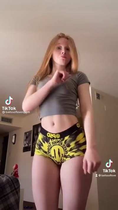 Redhead with a nice ass