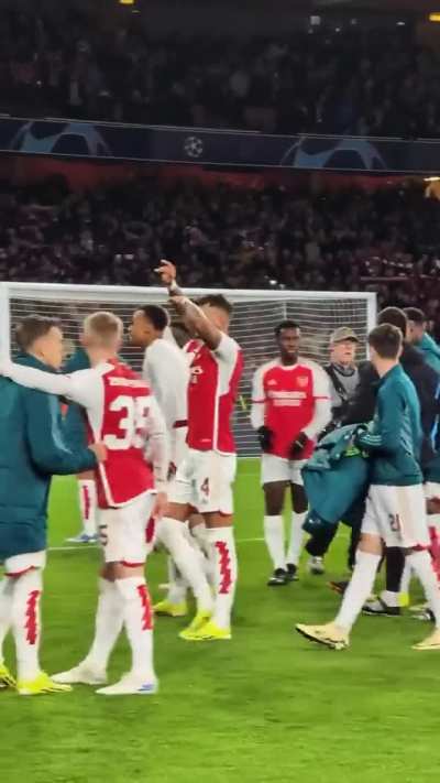 Nights like these ❤️ (IG: @arsenal)