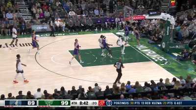 [Highlight] Jevon Carter, a 6 foot PG gets the chase down block on Reid's layup