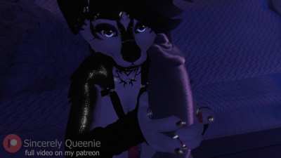 Furry Futa giving you a handjob POV