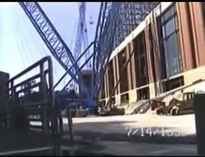 &ldquo;Big Blue&rdquo; crane collapse - July 14, 1999
