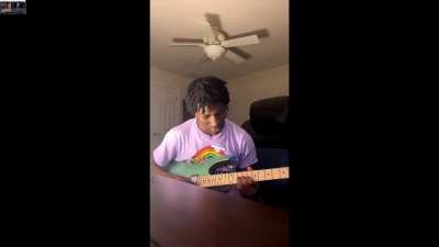 Igual Que Un &Aacute;ngel by Kali Uchis. Guitar Melody by me 