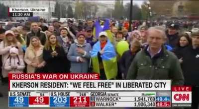 "This is what liberation looks like, this is what liberation feels like"