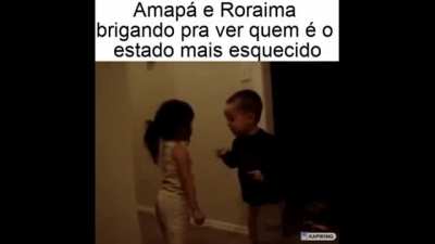 Estados brasileiros numa casca de noz (continua&ccedil;&atilde;o de outro meme que outro cara postou aqui)