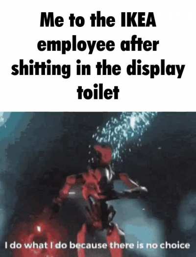 I must