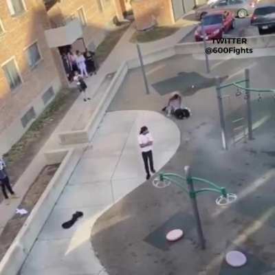 Be careful before u beat somebody's ass😬