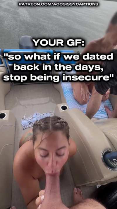 "It's just a little trip, you know I'd never cheat!"