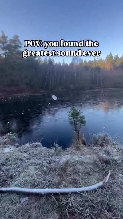 Ice on ice