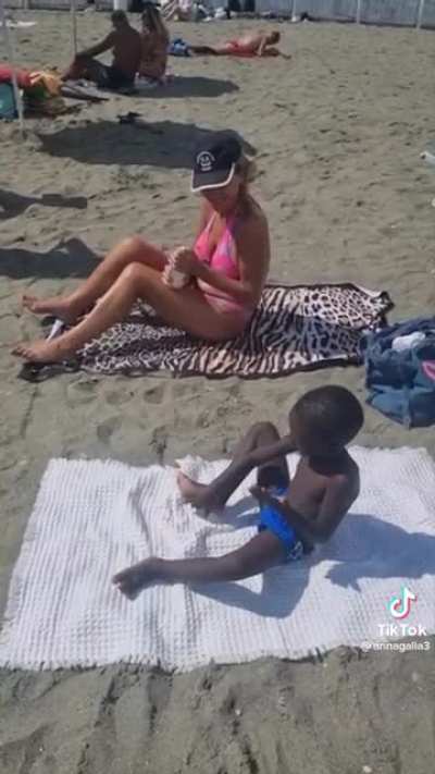 Little Man: "let me even out my color right quick"