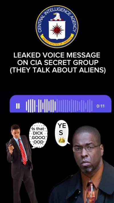 LEAKED CIA GAY GROUP CHAT (THEY ARE TALKING ABOUT AN ALIEN CALLED KING👑⁉️⁉️)