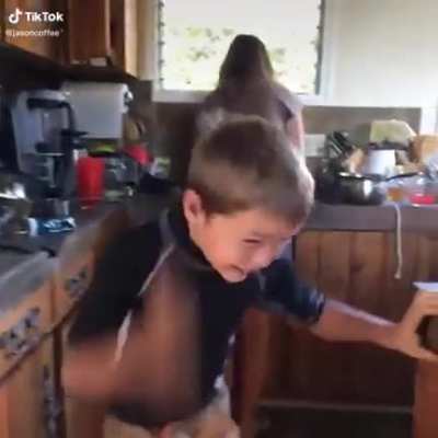That was just brutal, you can just see his soul exit his body