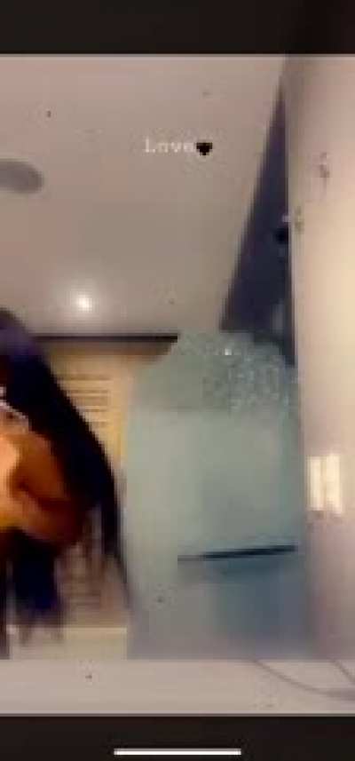 HMF when I hanging my fat ass on a glass door
