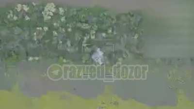 Ru PoV: Lancet strikes a AN/TPQ-50 counter-battery radar &ndash; South of Volchansk, Kharkov region