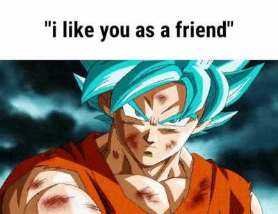 "i like you as a friend"