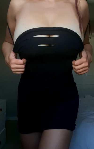 do you like my birthday dress? or would you like my birthday suit better ;) [OC]