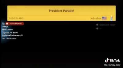 An oath to an old president