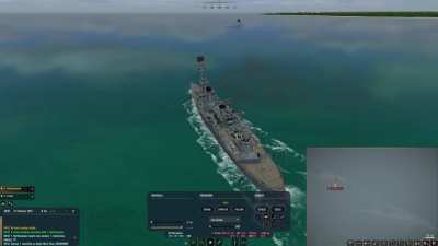 And they say capital ships need escorts to counter submarines