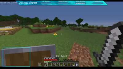 Was streaming Minecraft today and felt like I had to share this here as well