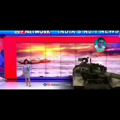 India's coverage of the current conflict