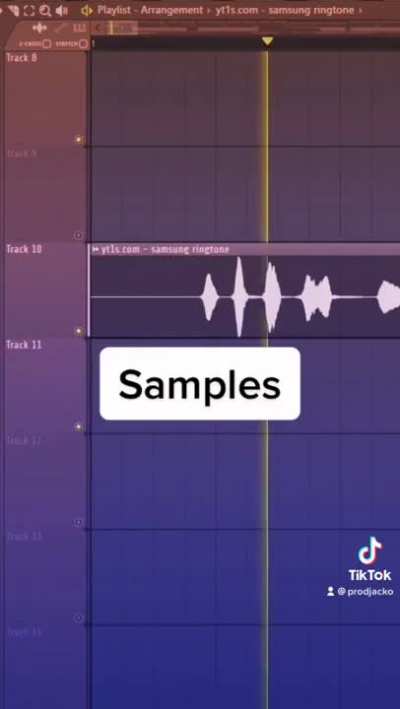 Samsung girl Beat sampled from original Samsung ringtones