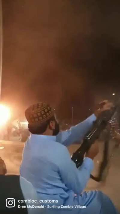 Nothin&rsquo; says fun at a gathering like bust in&rsquo; out the PKM! . . Thanks to khyberpasscustoms for the video!