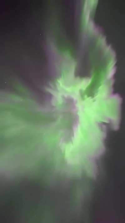 Strong Aurora Borealis seen last night, 23 April 2023, as a powerful geomagnetic storm struck the earth. Aurora were seen as far south as Arizona. 