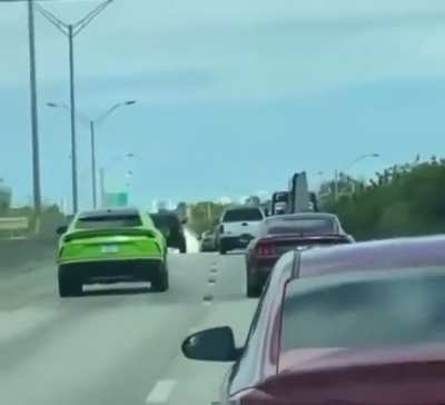 Brake-checking an undercover Ford Mustang