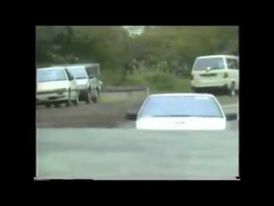 Keiichi Tsuchiya @ CARBOY Mt. Nokogiri Hillclimb event, October 1987