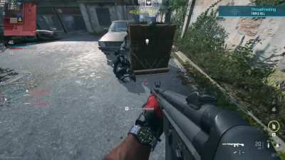 I was just trying to admire the smoke graphics