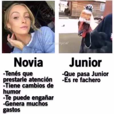 Junior y la picard&iacute;a chilena 😎🤙🏻