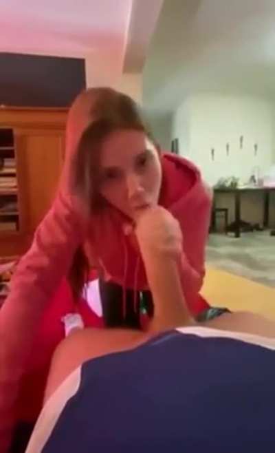 Girl enjoying 10 inches of fun