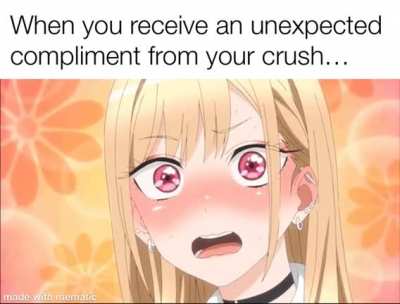 I-I&rsquo;m not blushing!