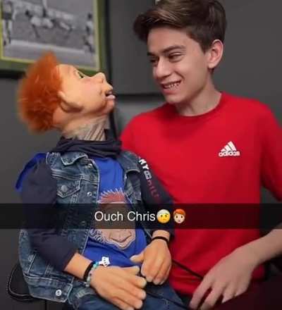 There&rsquo;s something on your shirt there bud
