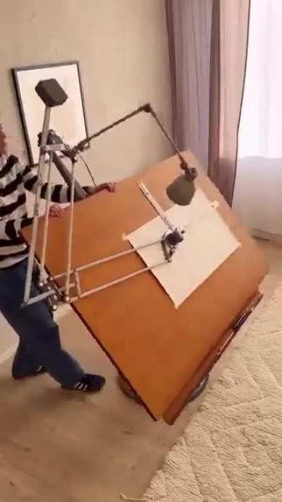 Architect&rsquo;s Drawing Table &ndash; 1950s