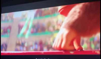 My friend is pretty excited for the Mario Bros. Movie