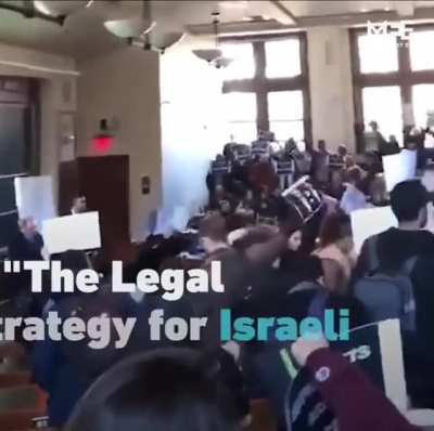 Harvard Law students walk out from talk given by Israeli Ambassador. Free Palestine.