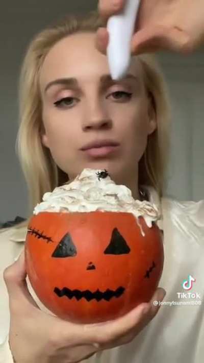 The heck is she doing?